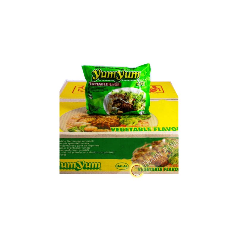 Soupe nouille végétarien YUM YUM 30x60g Thailande Soupe nouille végétarien YUM YUM 30x60g Thailande