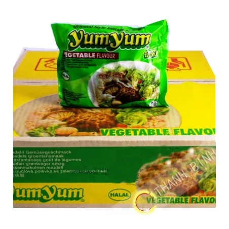 Nouille instantanee Yum vegetarien 30x60g - Thaïlande