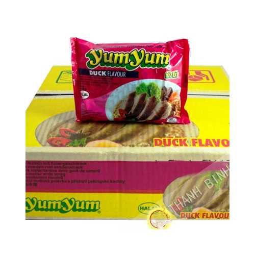 Soup noodle duck YUM YUM cardboard 30x60g Thailand