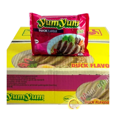 Soup noodle duck YUM YUM cardboard 30x60g Thailand