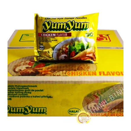 Mì gà ăn liền YUM YUM thùng 30x60g Thái Lan
