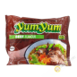 Soupe nouille boeuf YUM YUM 30x60g Thailande Soupe nouille boeuf YUM YUM 30x60g Thailande