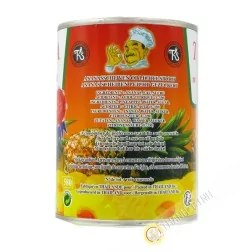 Ananas 10 scheiben, ganze sirup leicht TABANA 565g Frankreich