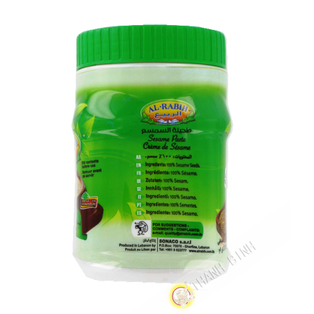 Crème de sésame Tahineh AL-RABIH 454g Liban