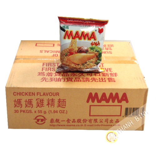 Suppe, nudel-huhn-MAMA Karton 30x55g Thailand