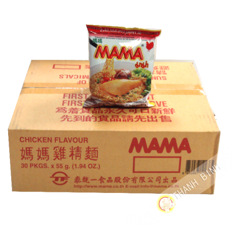 Soupe Mama poulet 30x60g - Thailande