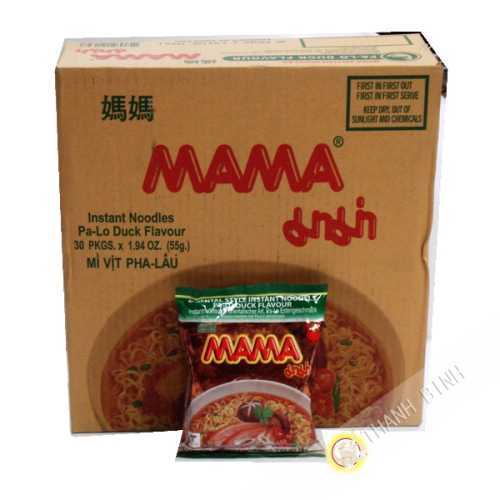 Sopa de fideos con pato MAMA de Cartón 30x60g Tailandia