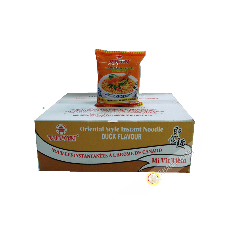 Sopa de fideos con pato VIFON de cartón 30x70g Vietnam Sopa de fideos con pato VIFON de cartón 30x70g Vietnam