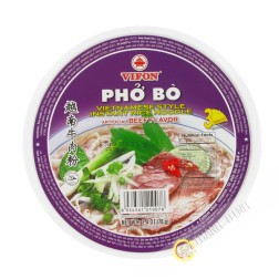 Sopa pho tazón de carne de VIFON de cartón 12x70g Vietnam