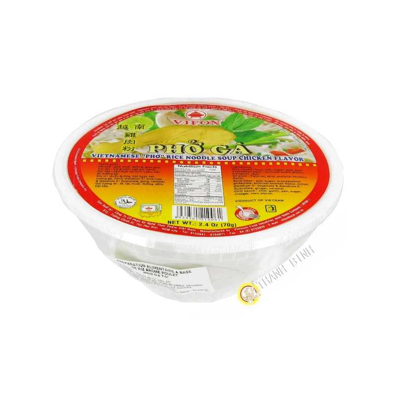 Soupe pho poulet bol Vifon 70g