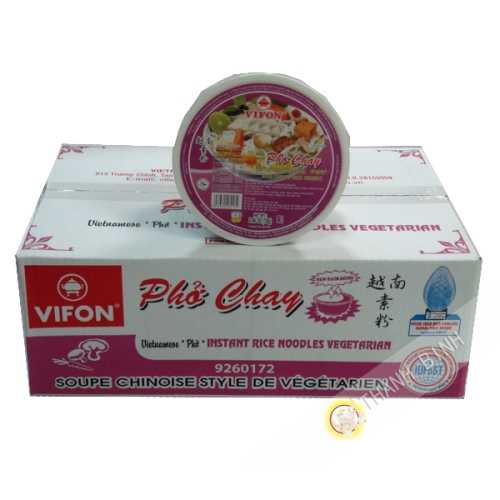 Sopa pho vegetariana Tazón VIFON de cartón 12x70g Vietnam