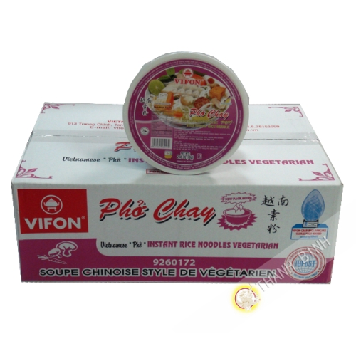 Zuppa pho vegetariano Ciotola VIFON cartone 12x70g Vietnam