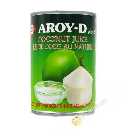 Juice coconut natural AROY-D 400ml Thailand