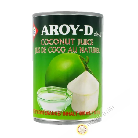 Jus de coco naturel AROY-D 400ml Thailande