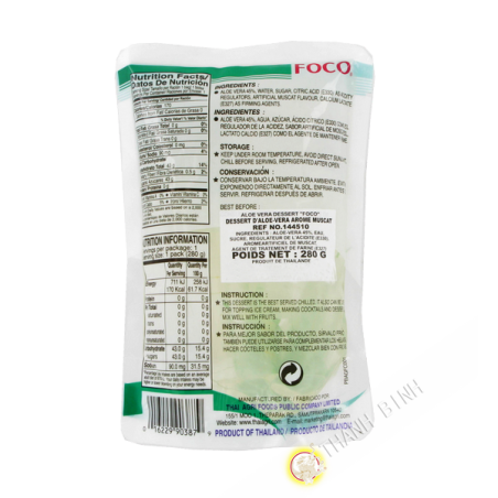 Dolce Aloe vera muscat PANCHY 280g Thailandia