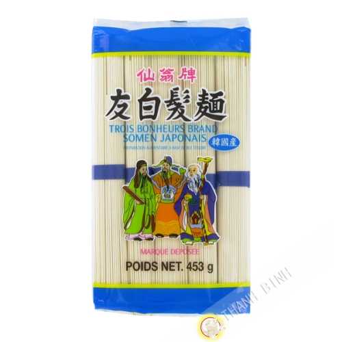 Fideos Somen Tomoshiraga japonés de TRES ENCANTOS 453g Corea