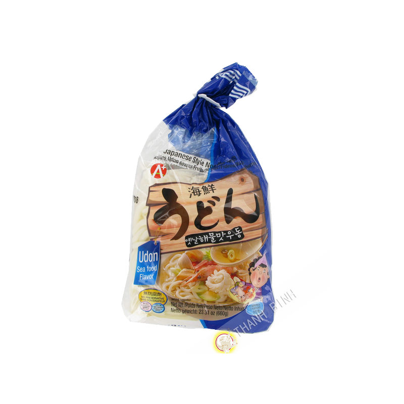 Udon Noodle frutti di mare HOSAN 660g Corea Udon Noodle frutti di mare HOSAN 660g Corea