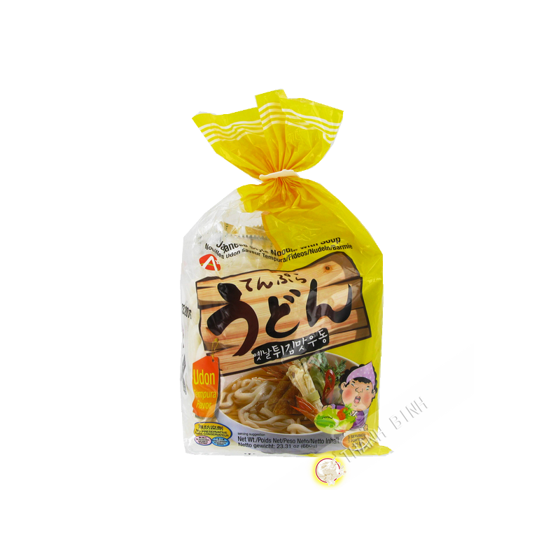 Nouille udon tempura HOSAN 660g Corée Nouille udon tempura HOSAN 660g Corée