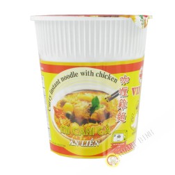 Zuppa di noodle di pollo al curry pollo Ciotola NGON NGON VIFON cartone 24x60g Vietnam