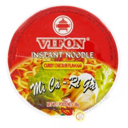 Suppe, nudel-curry-huhn Schüssel NGON NGON karton VIFON 24x60g Vietnam