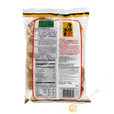 Crackers di riso alghe DESIDERA 160g di Taiwan