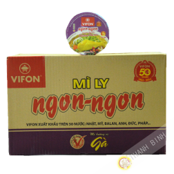 Soupe nouille poulet Bol NGON NGON VIFON carton 24x60g Vietnam