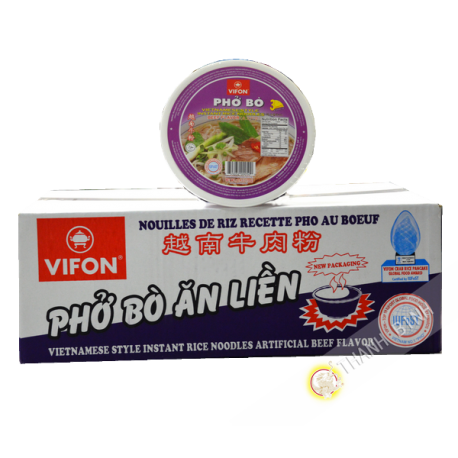 Sopa pho tazón de carne de Vifon 12x70g - Viet Nam