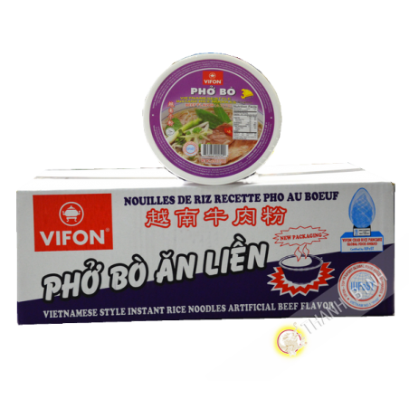 Phở bò ăn liền VIFON thùng 12 tô Việt Nam