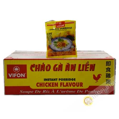 Arroz caldoso de pollo VIFON de cartón 50x50g Vietnam