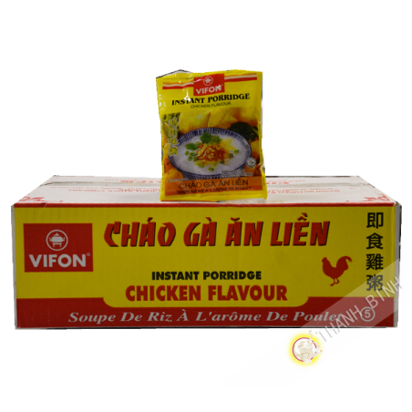 Arroz caldoso de pollo VIFON de cartón 50x50g Vietnam