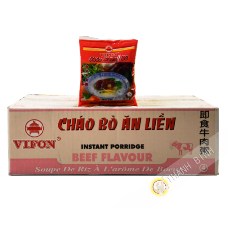 Sopa de arroz con carne de res Vifon 50x50g - Viet Nam