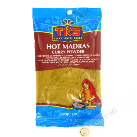 Madras bột cà ri nóng100g Ấn Độ