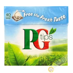 Indian tea PG Tips 40 teabags 125g Uk