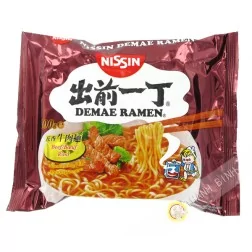 Soup noodle Ramen Demae beef NISSIN 100g Hungary