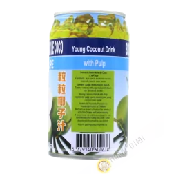 Jus de jeune coco à la puple 330ml Thailande