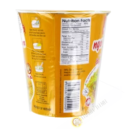 Soup noodle beef Bowl NGON NGON VIFON 60g Vietnam