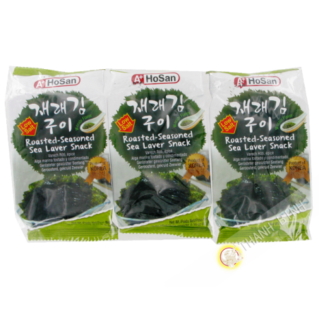 Seaweed preparation Wasabi HOSAN 3x4.5g Korea