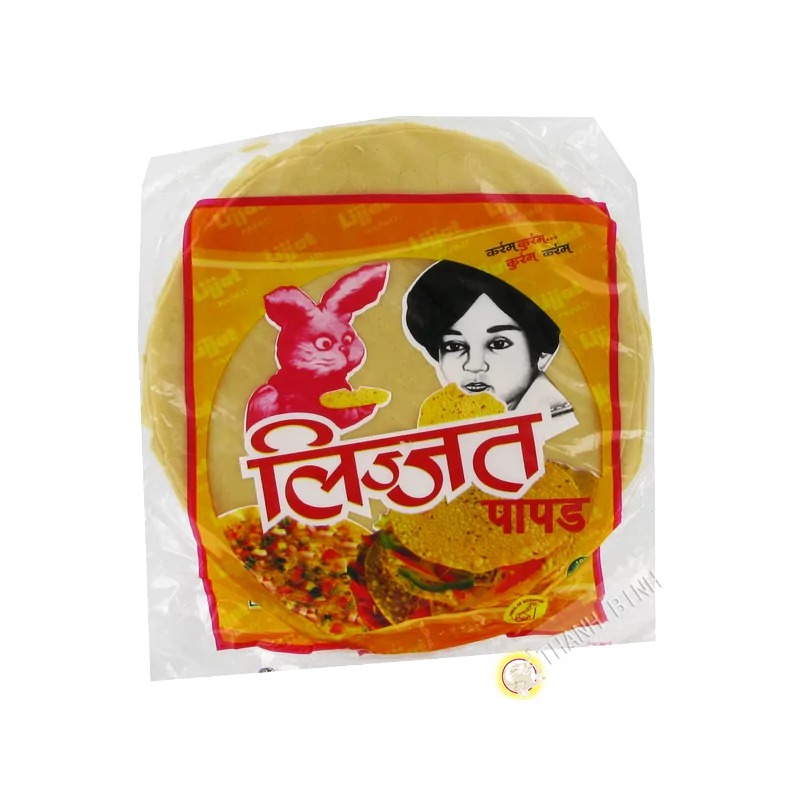 Papadum thiên nhiên 200g Ấn Độ Papadum thiên nhiên 200g Ấn Độ