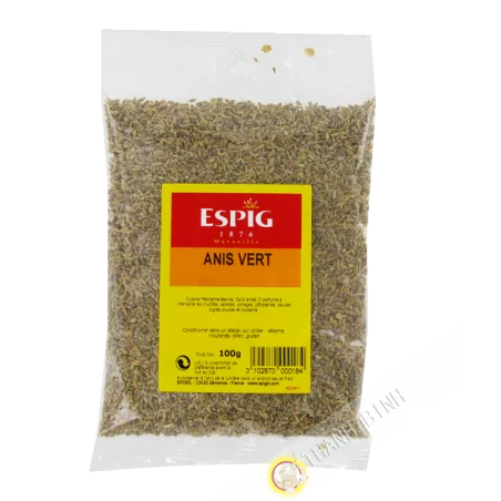 Anis vert entier 100g - UK Grande Bretagne