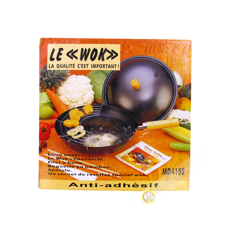 Wok-Set 6-teilig 12" 30cm Taiwan Wok-Set 6-teilig 12" 30cm Taiwan