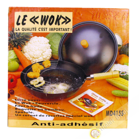 Wok set 6pcs 12" 30cm Taiwan