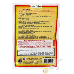 Assaisonnement pour brochette Satay Thai 100g Thailande