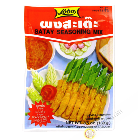 Condimento per spiedini Satay Thai 100g Thailandia