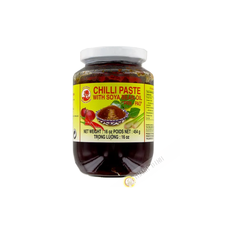Sauce Chili Paste Prik Pao COCK 454g Thailand Sauce Chili Paste Prik Pao COCK 454g Thailand