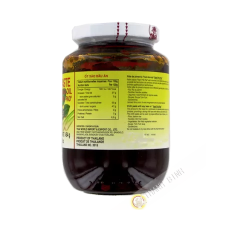 Salsa di Peperoncino Prik Pao CAZZO 454g Thailandia