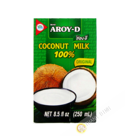 latte di cocco AROY-D 250ml Thailandia