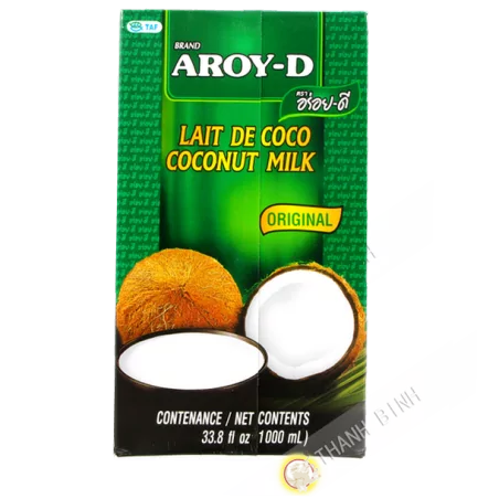La leche de coco AROY-D 1L Tailandia