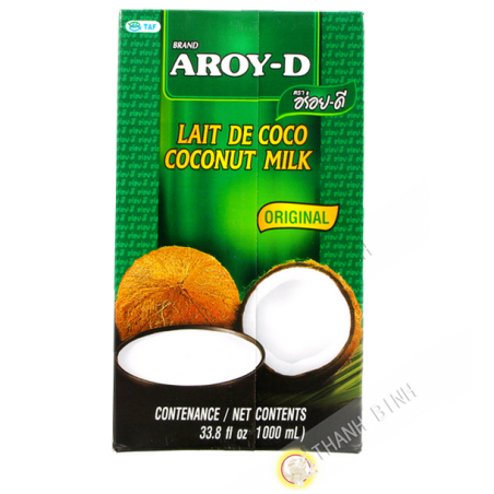 latte di cocco AROY-D 1L Thailandia