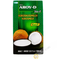 Coconut milk AROY-D 1L Thailand