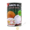La leche de coco postres AROY-D 400 ml de Tailandia